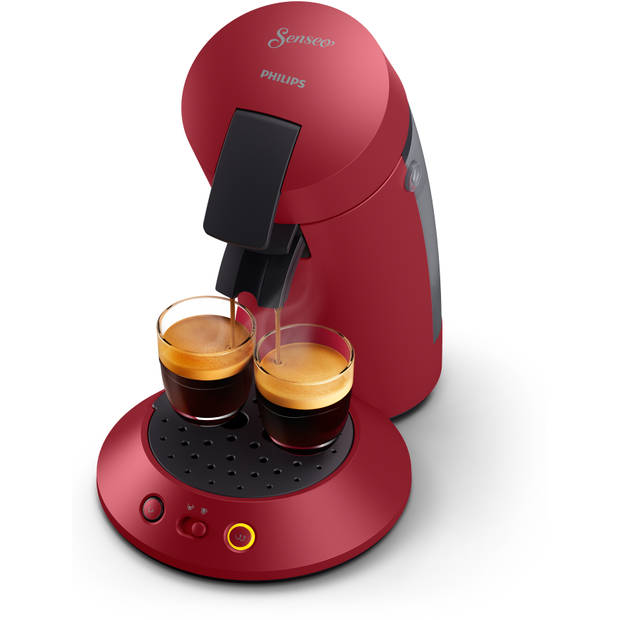 werkwoord suspensie onderhoud Philips SENSEO® Original Plus koffiepadmachine CSA210/90 - Rood