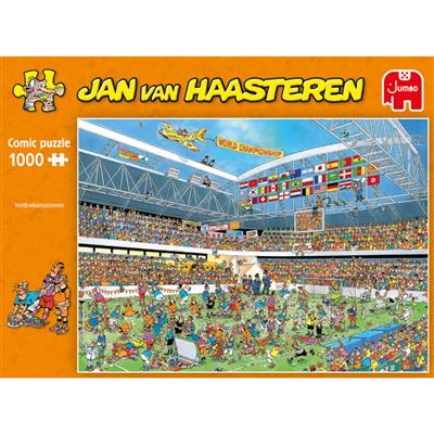 Soeverein Hick manipuleren Puzzel Jan Van Haasteren WK-Special 1000 Stukjes