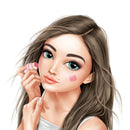 TOPModel blush stamp BEAUTY and ME 1 set