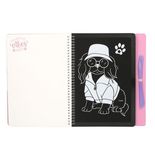 TOPModel magic scratch boek