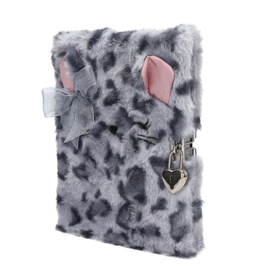 TOPModel dagboek met slot blauw COSY CAT