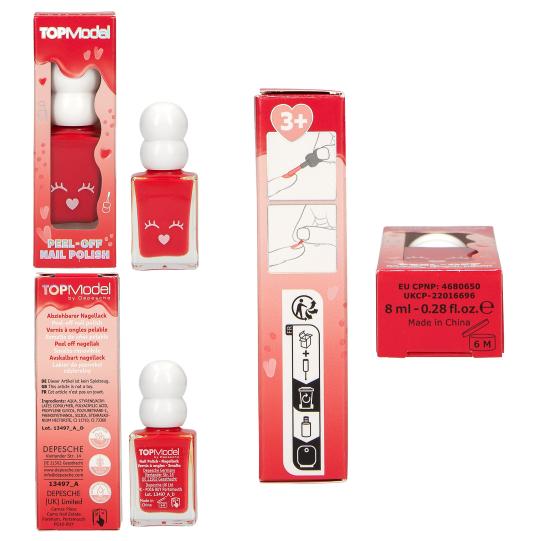TOPModel nagellak BEAUTY and ME  1 set Assorti