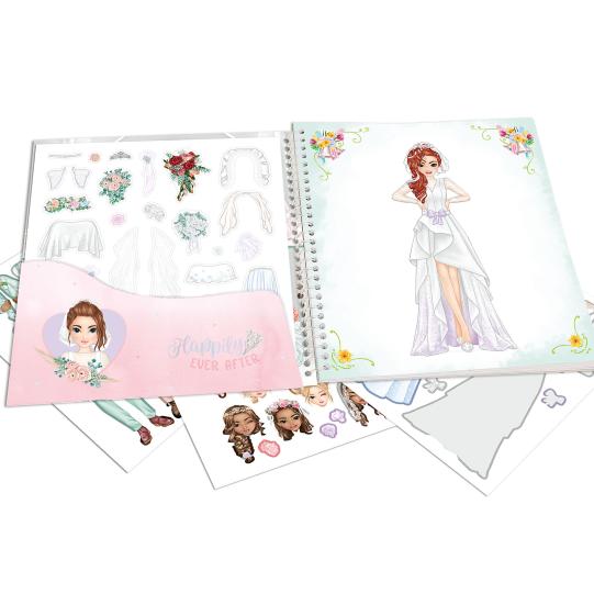 TOPModel Dress Me Up stickerboek Wedding