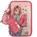 TOPModel 3-vaks etui LEOHEART