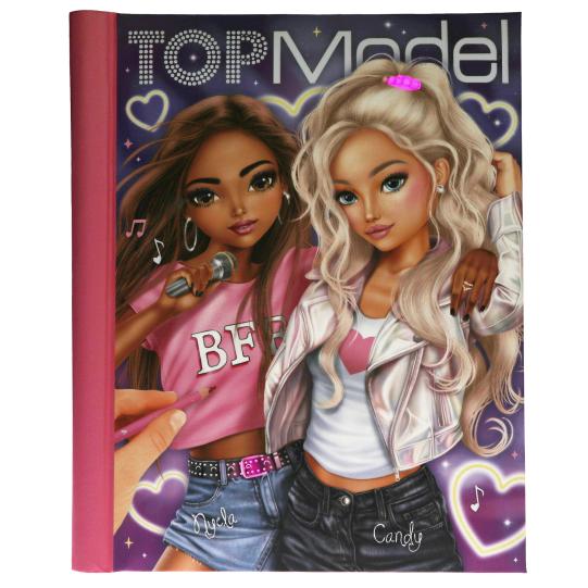 TOPModel kleurboek met LED en geluid MY BFF