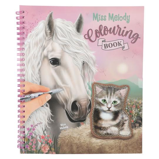 Miss Melody kleurboek met pailletten