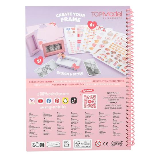 TOPModel DIY Frame Book