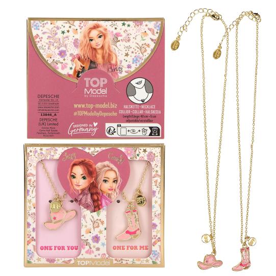 TOPModel BFF ketting laars + hoed COWGIRL Assorti 1 set