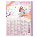 TOPModel mood kleurboek met licht Engelse versie