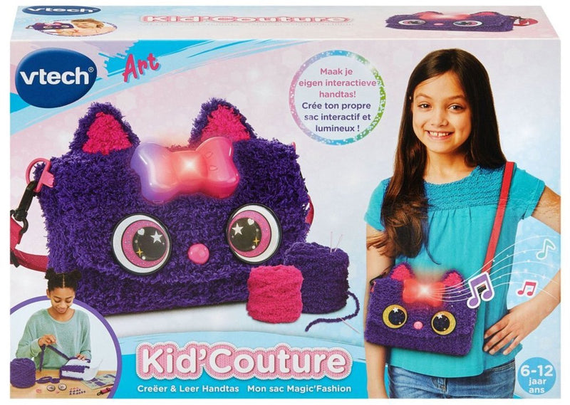 VTech Kid'Couture Cat Creeer en Leer Handtas
