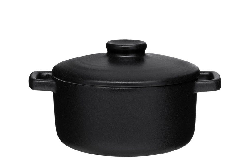 Maku Robuste mini pot keramiek met deksel 0,38 L 12 cm