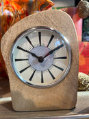 Klok Jessy L naturel hout 1xAAex 14,5x6,5x18cm