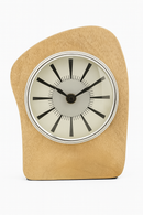 Klok Jessy L naturel hout 1xAAex 14,5x6,5x18cm