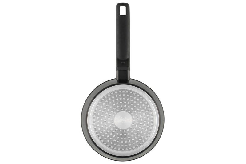 Deal steelpan met glazen deksel 1,7 L – 16 cm