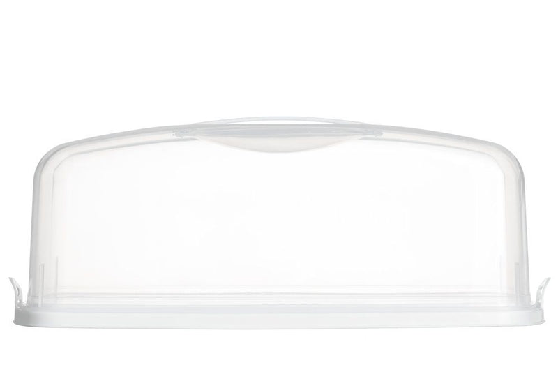 Maku Cake opbergdoos rechthoek wit 38x17,5x14 cm
