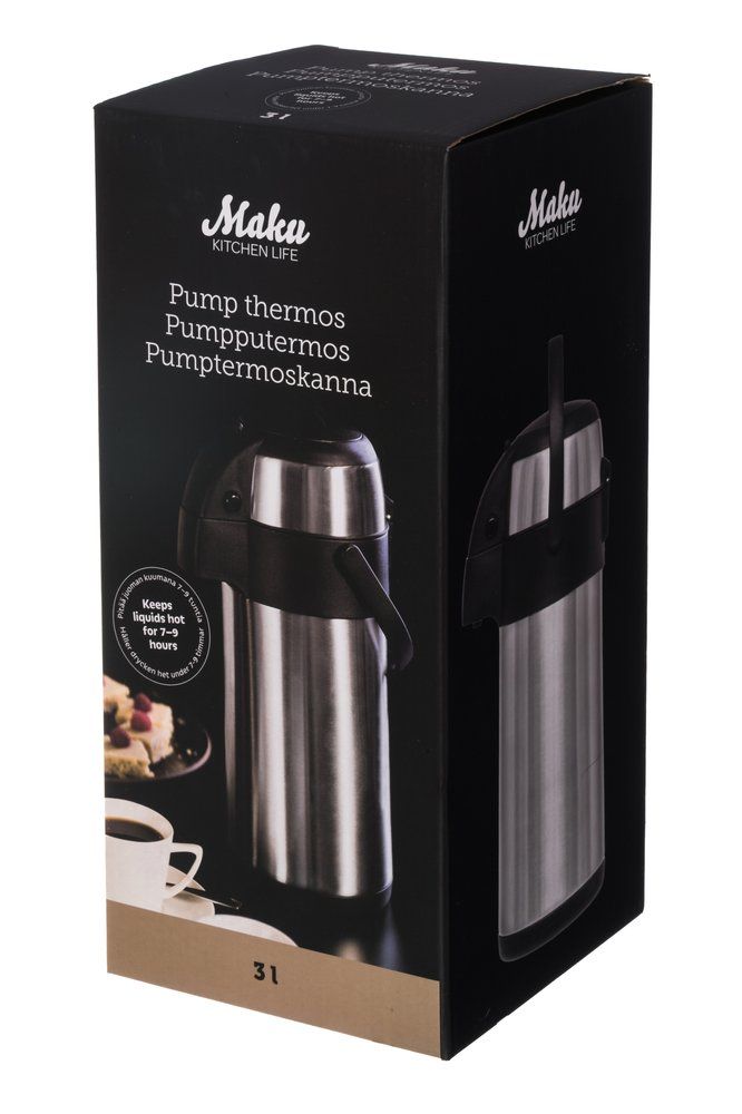 Maku Pomp thermoskan 3 L