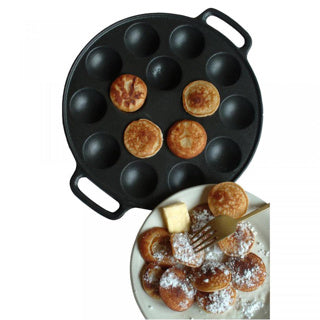 Poffertjespan gietijzer