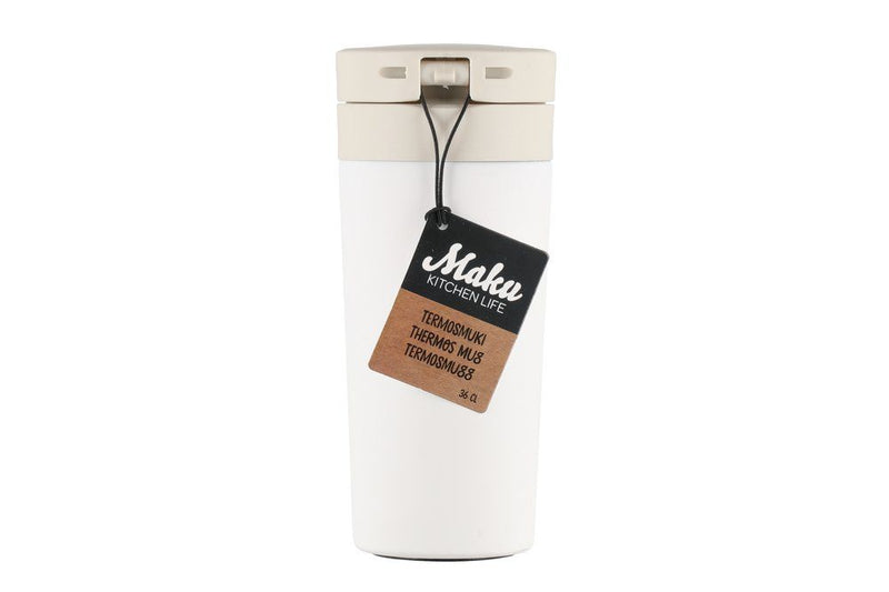 Maku Thermos Travel Mug 36 cl wit