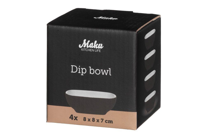 Maku Dipkom zwart 4 st.