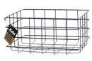 Maku Opbergmand metaal zwart 25x20x12,5 cm