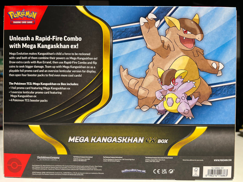 Pokémon Trading Card Game - Mega Kangashkan ex Box