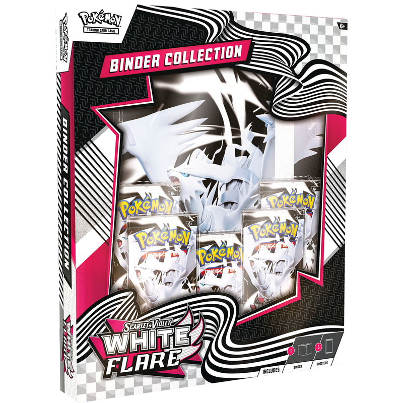 Pokemon sv10.5 white flare binder collection