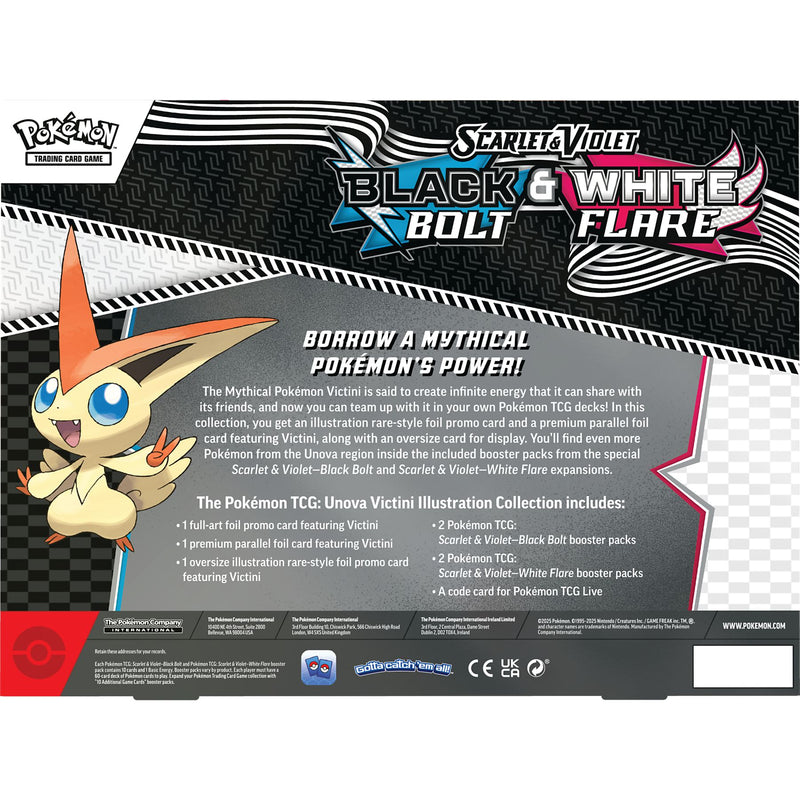 Pokemon sv10.5 black bolt & white flare  Victini