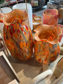 Vaas Imme S amber multicolor glas 15x15x25cm