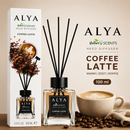 ALYA Nature’s Scents Reed geurstokjes – Coffee Latte 100 ml