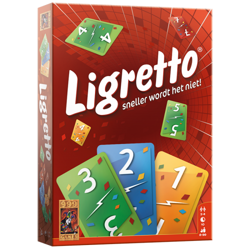 Kaartspel Ligretto - Rood