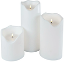 XXL LED Kaarsen set van 3 Outdoor, met timer