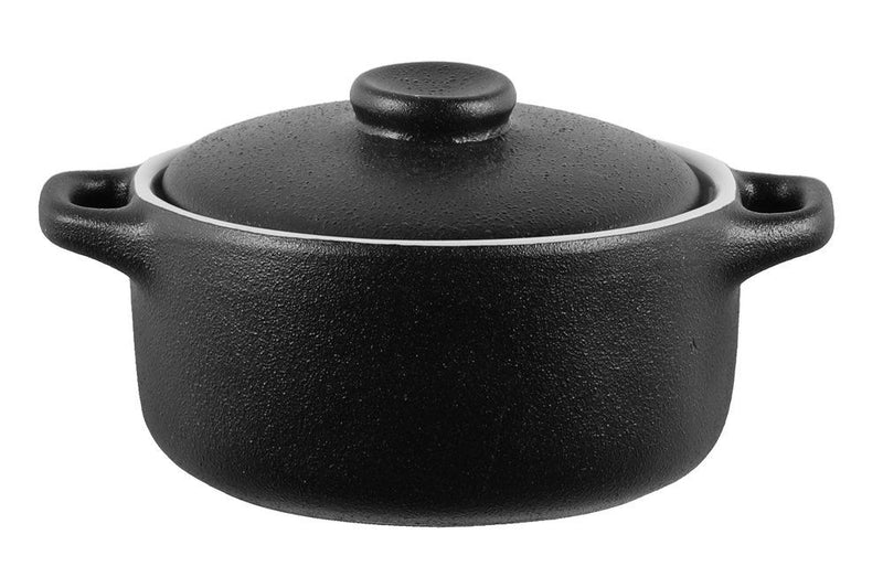 Maku Robuste mini pot keramiek met deksel 10 cm