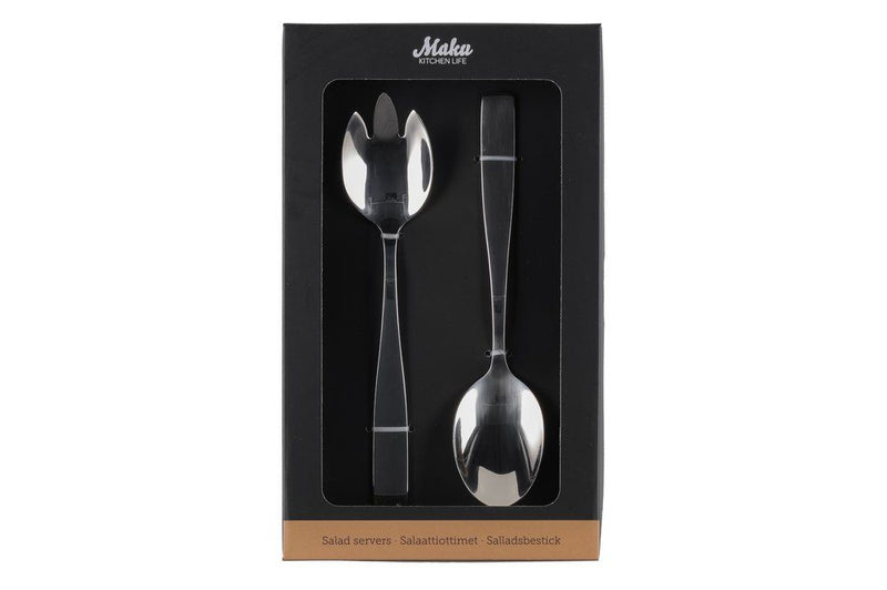Maku Basic Saladebestek staal