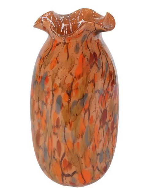 Vaas Imme L amber multicolor glas 15,5x15,5x33cm