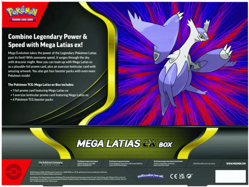 Pokémon TCG: Mega Latias EX Box – Combineer Legendarische Kracht & Snelheid!