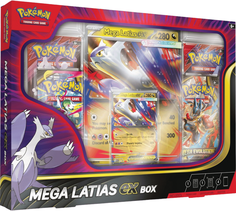 Pokémon TCG: Mega Latias EX Box – Combineer Legendarische Kracht & Snelheid!