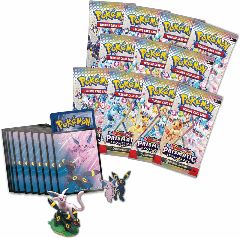 Pokémon TCG Scarlet & Violet Prismatic Evolutions Premium Figure Collection