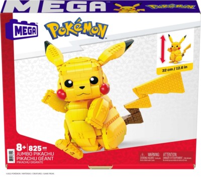 MEGA Pokémon Pikachu Bouwset – 825 Stukjes