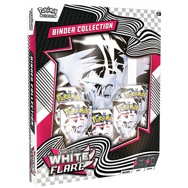 Pokémon TCG: Scarlet &amp; Violet – White Flare Binder Collection