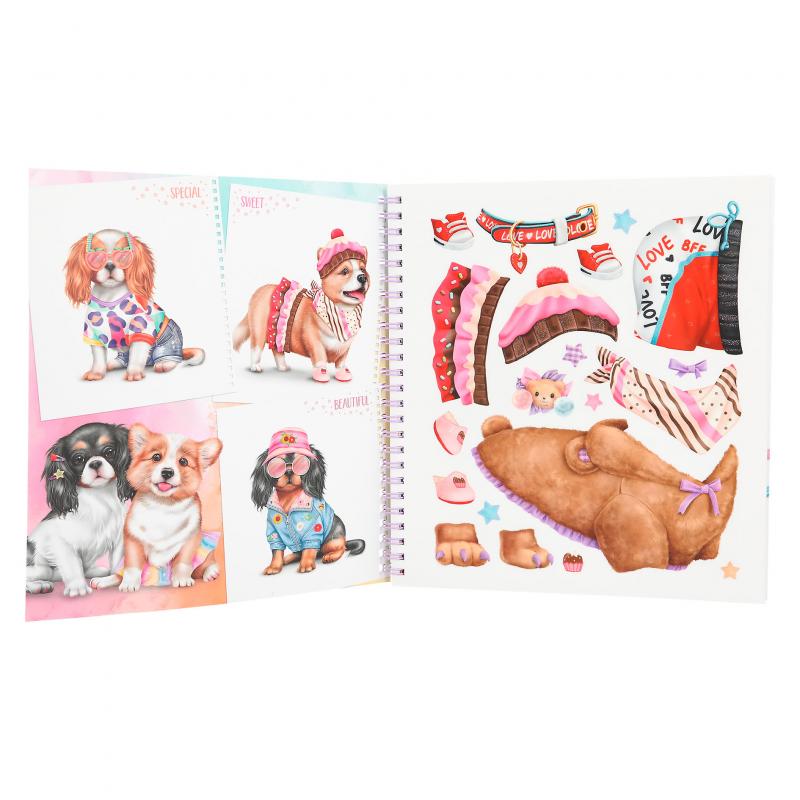 Create your TOPModel Doggy kleurboek