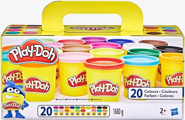 Play-Doh Super Colour Pack - 20 potjes