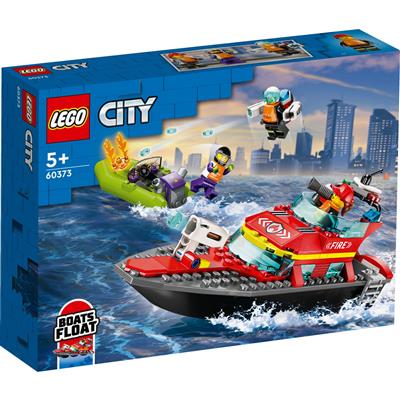 LEGO City Reddingsboot Brand - 60373