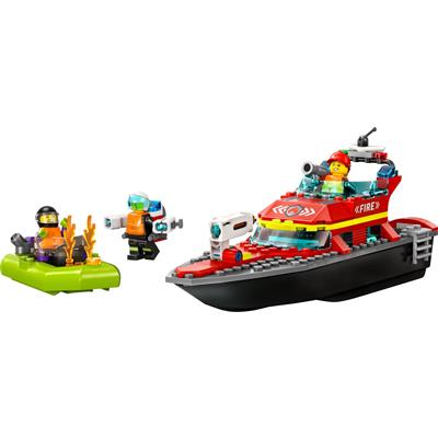 LEGO City Reddingsboot Brand - 60373