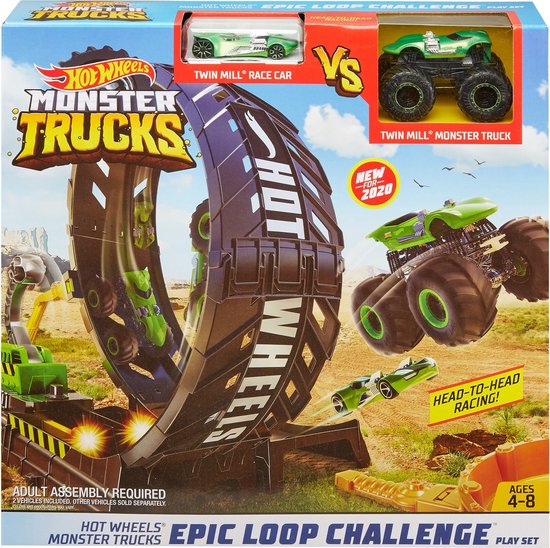 Hot Wheels Monster Truck Monster Loop Speelset
