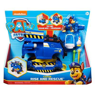 Paw Patrol Rise N Rescue Vehicle Chase