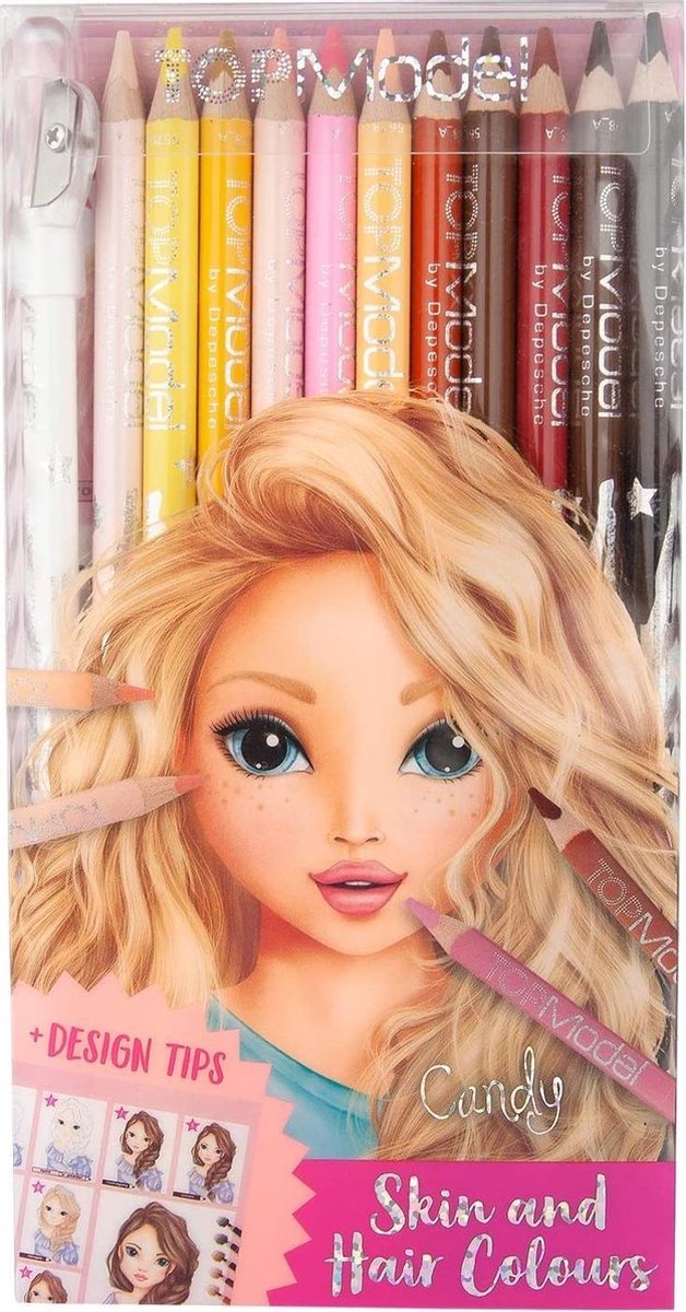 Top Model - Skin and Hair Colours Pencils