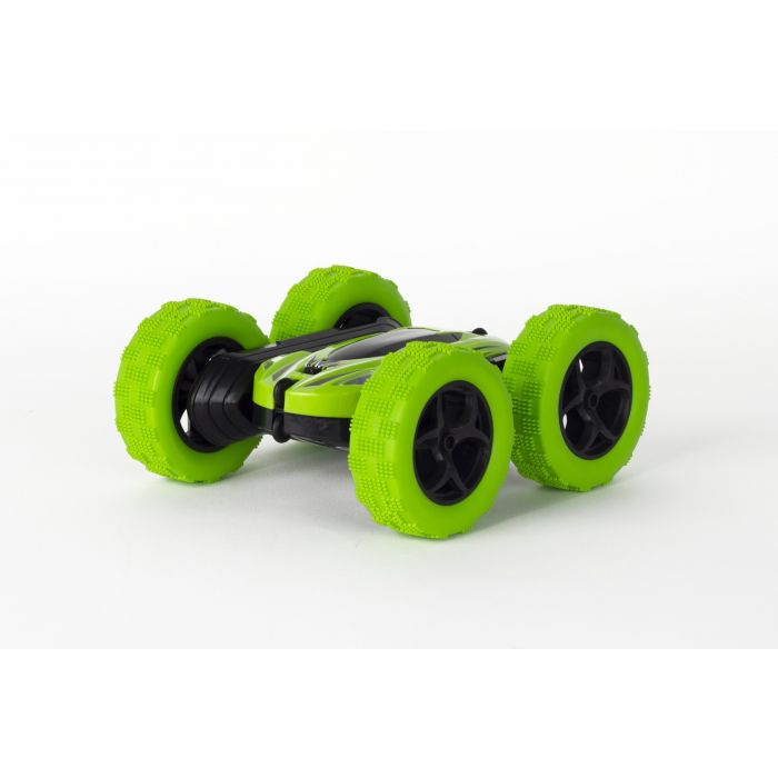 Wonky Cars Extreme 360 Stunt Auto Double side roll RC groen Bestuurbare auto