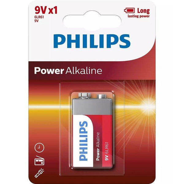 Philips Batterijen 1x 9V 6LR61